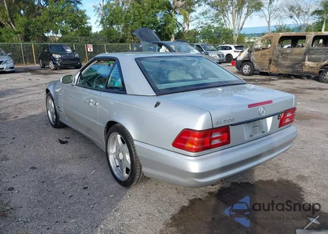 2001 Mercedes-Benz Sl 500 from USA, damaged, VIN WDBFA68F41F200069